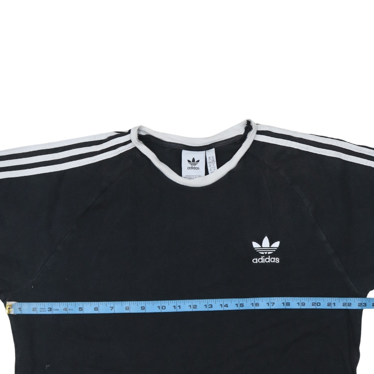 Adidas Men's Black Short Sleeve Crew Neck T-Shirt XL Classic Logo Tee