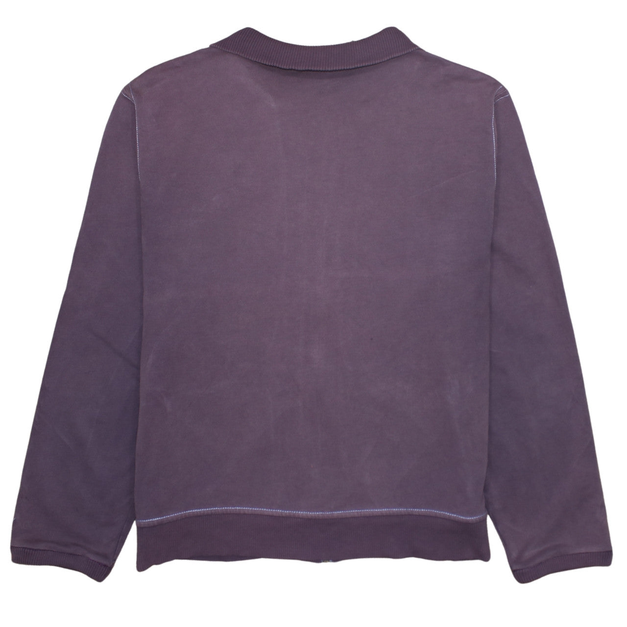 Puma Men's Purple Full Zip Sweatshirt Size L Regular Fit Collared