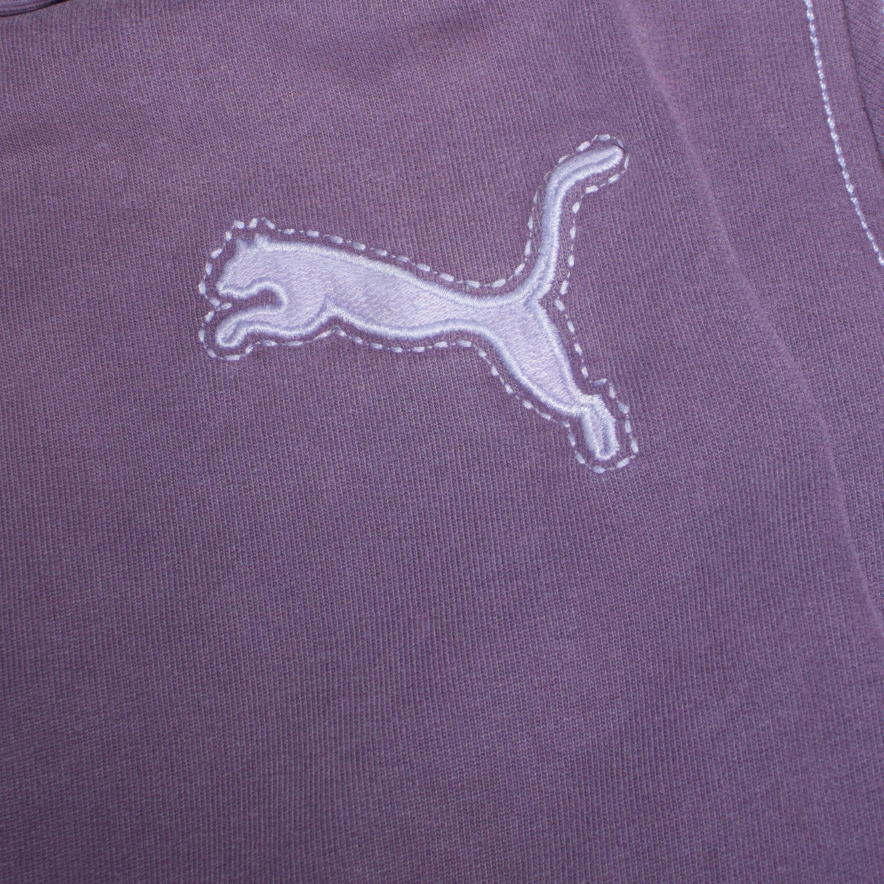 Puma Men's Purple Full Zip Sweatshirt Size L Regular Fit Collared