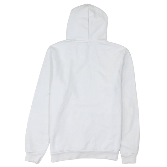 Puma Mens White Pullover Hoodie Small Logo Sportswear