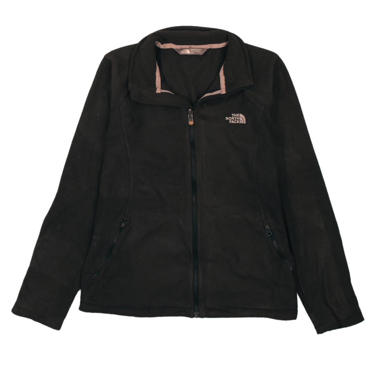 The North Face Unisex Black M Fleece Full Zip Jacket