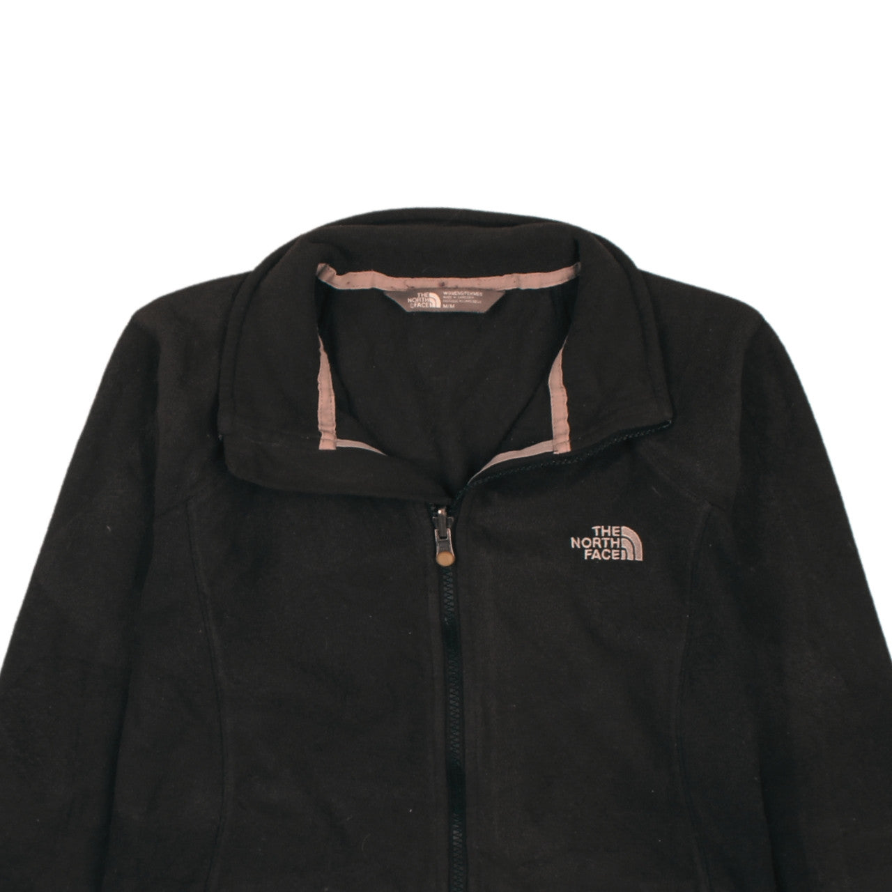 The North Face Unisex Black M Fleece Full Zip Jacket