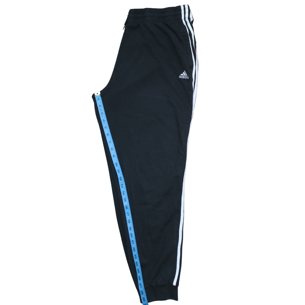 Adidas Women's Black XL Track Pants with Side Stripes