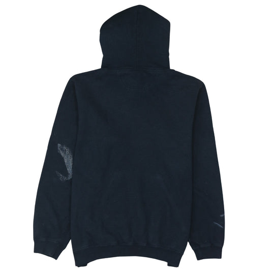 Champion Men’s Blue Pullover Hoodie L Logo Sportswear
