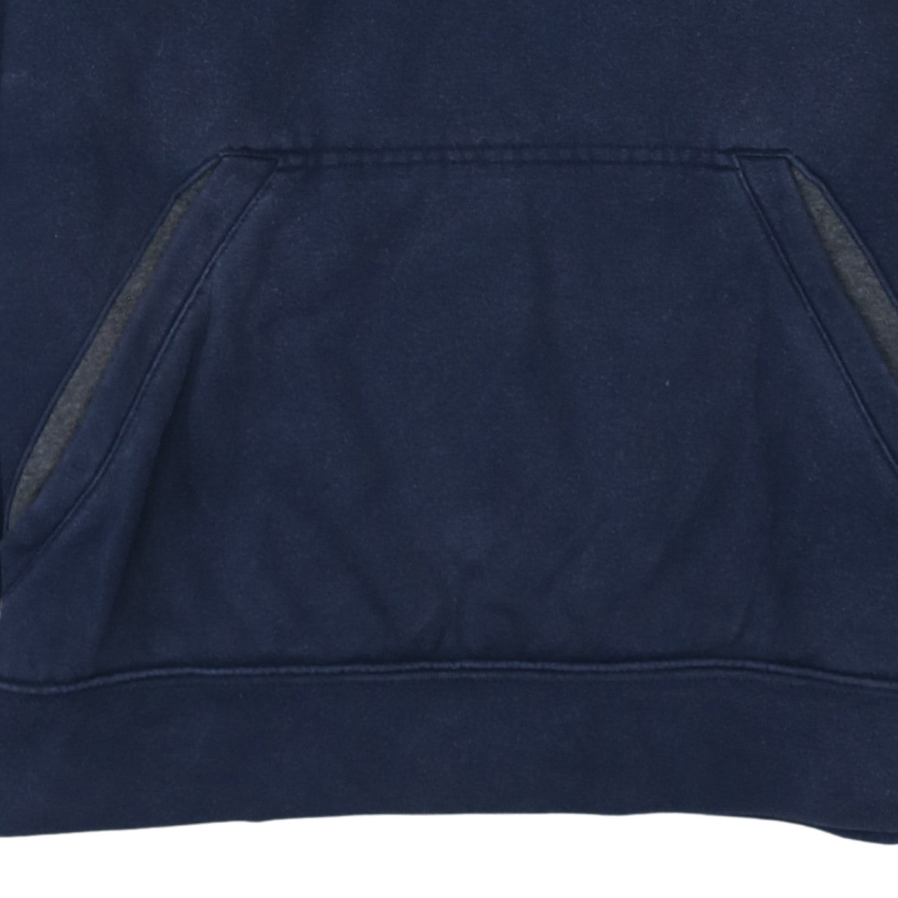 Nike Men Blue Small Pullover Hoodie Fleece Logo Sweatshirt