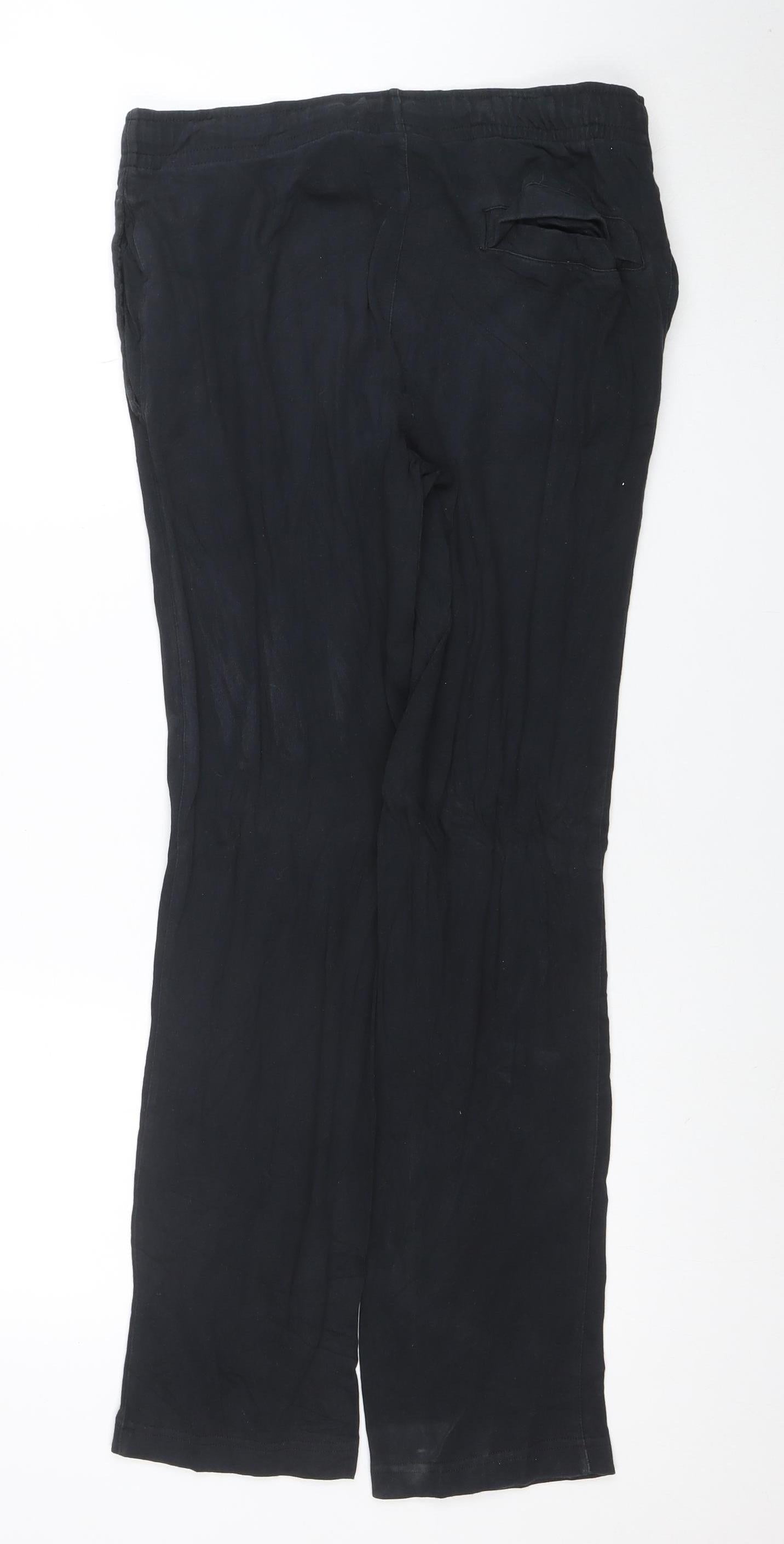 Nike Women's Black Track Pants S Elastic Waist Activewear