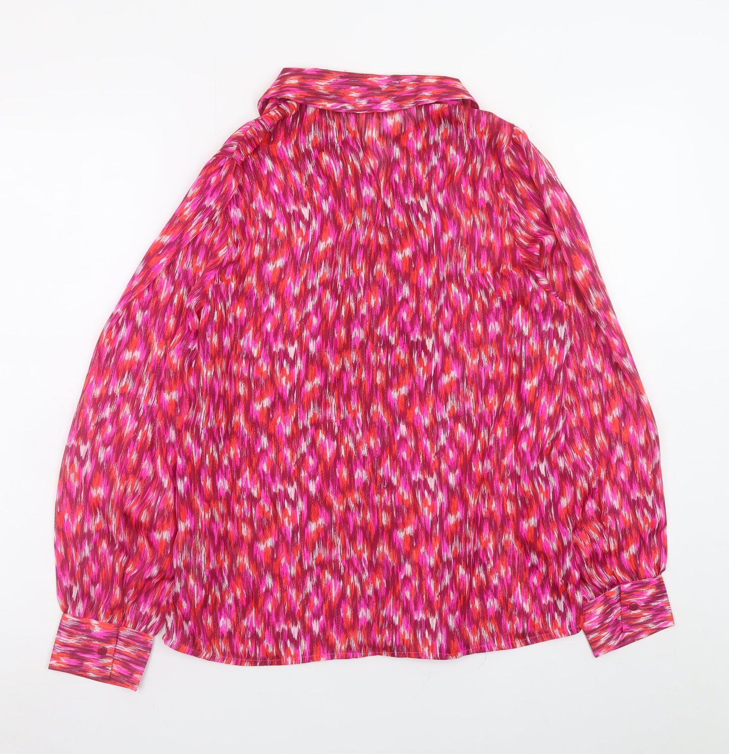 Savida Women's Multicoloured Ruffle Blouse Size 10
