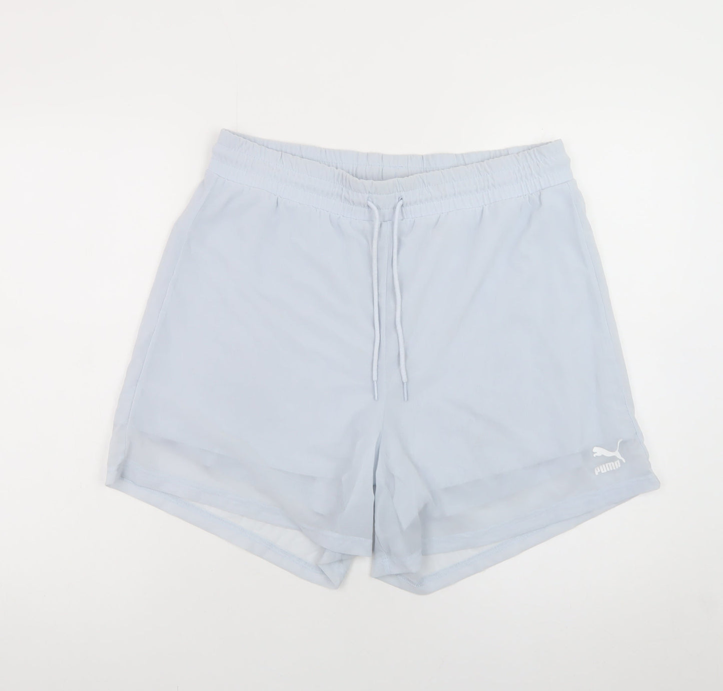 Puma Men's Blue Lightweight Sports Shorts Size L