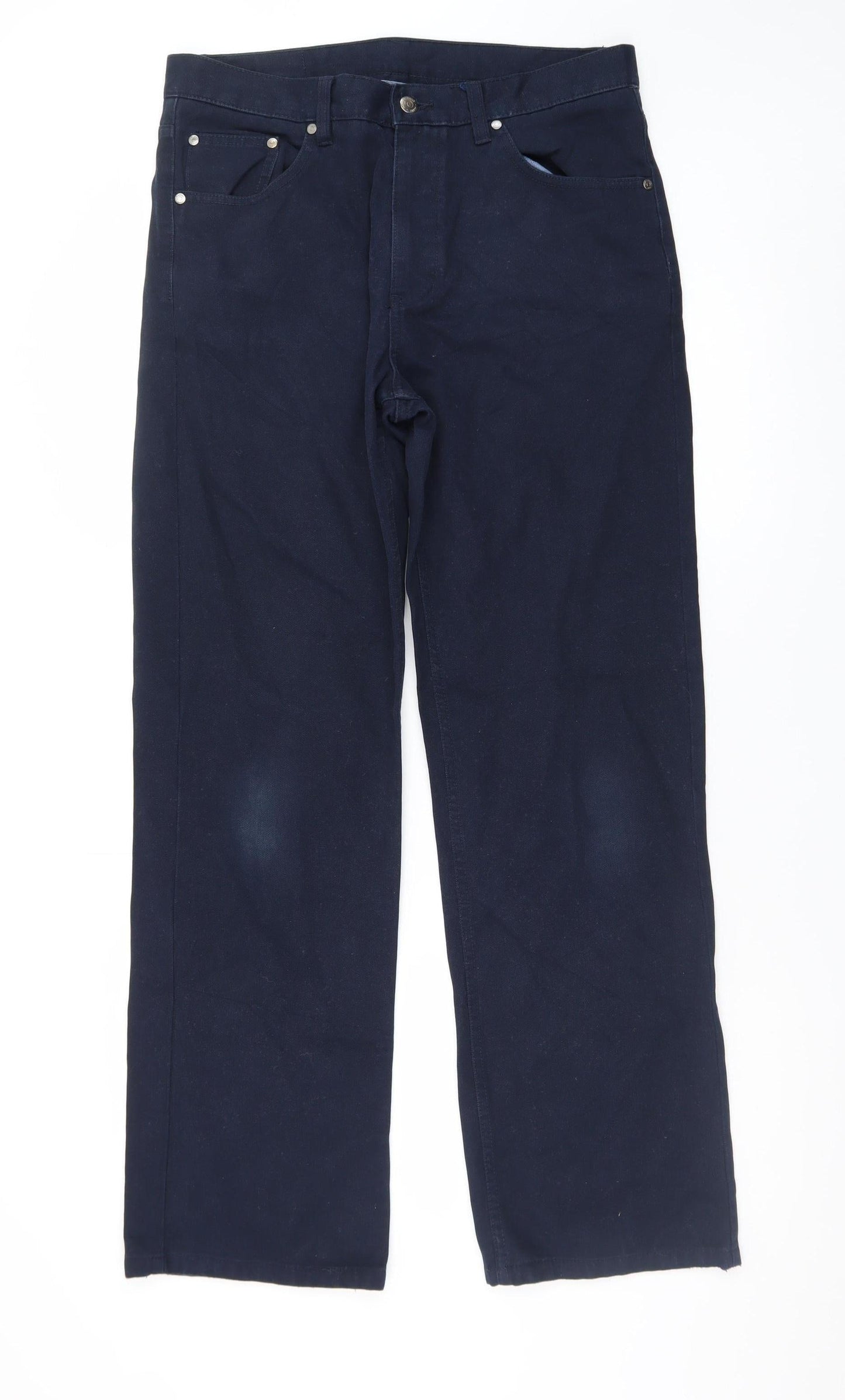 Maine New England Men's Blue 34R Straight Fit Denim Jeans