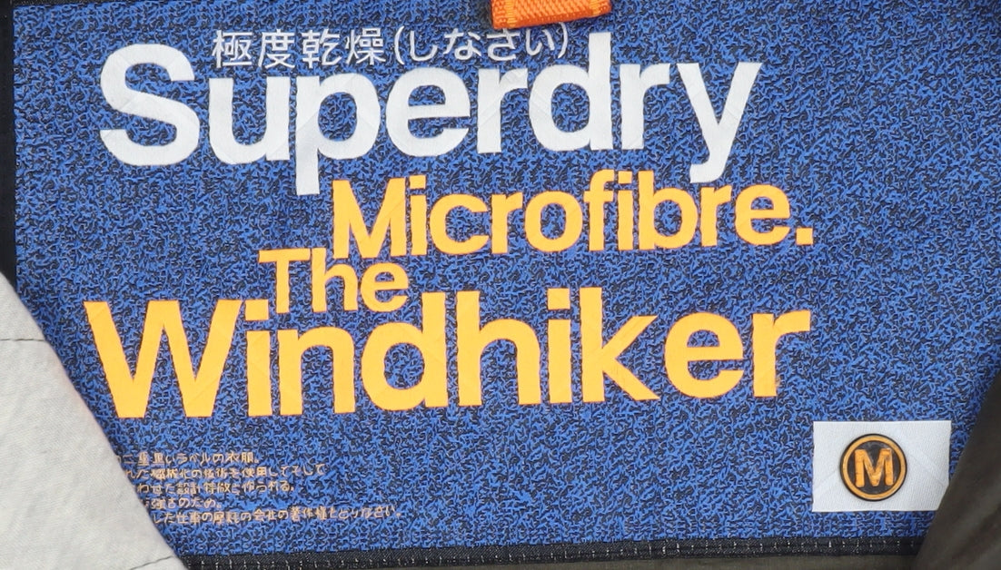 Superdry Men's Green The Windhiker Quilted Windproof Jacket M