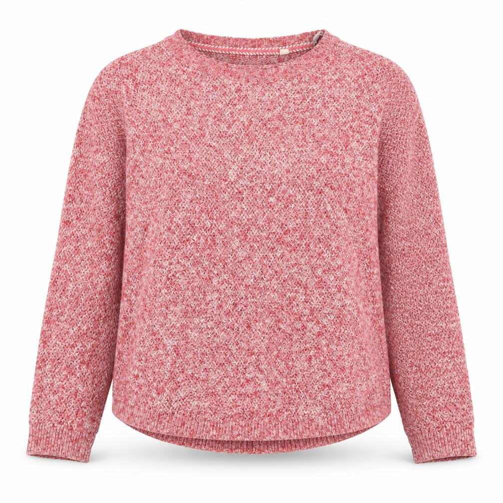 FatFace Women’s Red Knit Long Sleeve Crew Neck Jumper Size 8