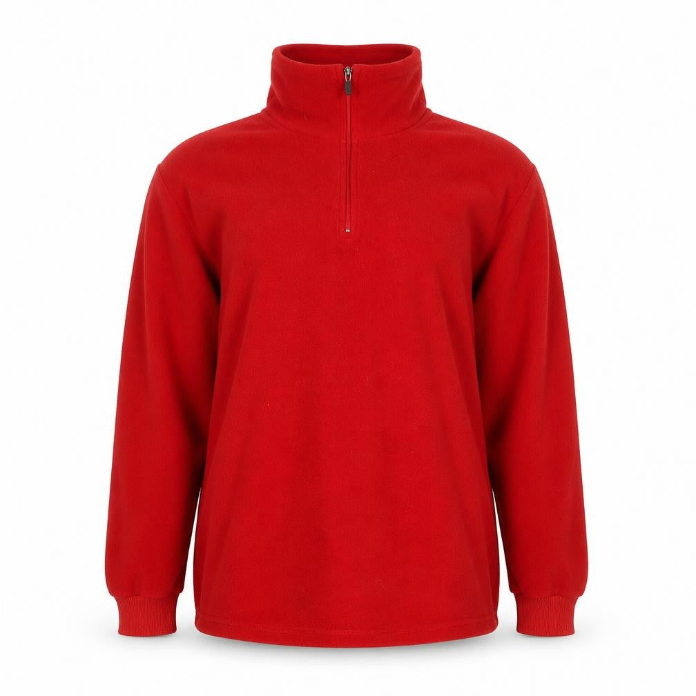 Corte of Florence Women's Red XL Fleece 1/4 Zip Activewear Jacket