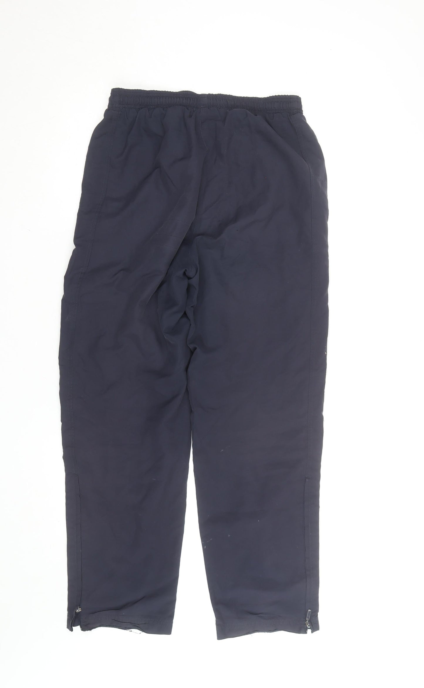 Adidas Men's Blue Track Pants M Regular Fit Activewear Trousers