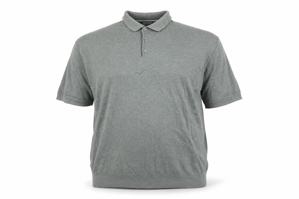 Next Signature Men's Green 2XL Cotton Silk Short Sleeve Polo Shirt