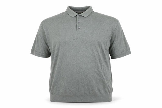 Next Signature Men's Green 2XL Cotton Silk Short Sleeve Polo Shirt