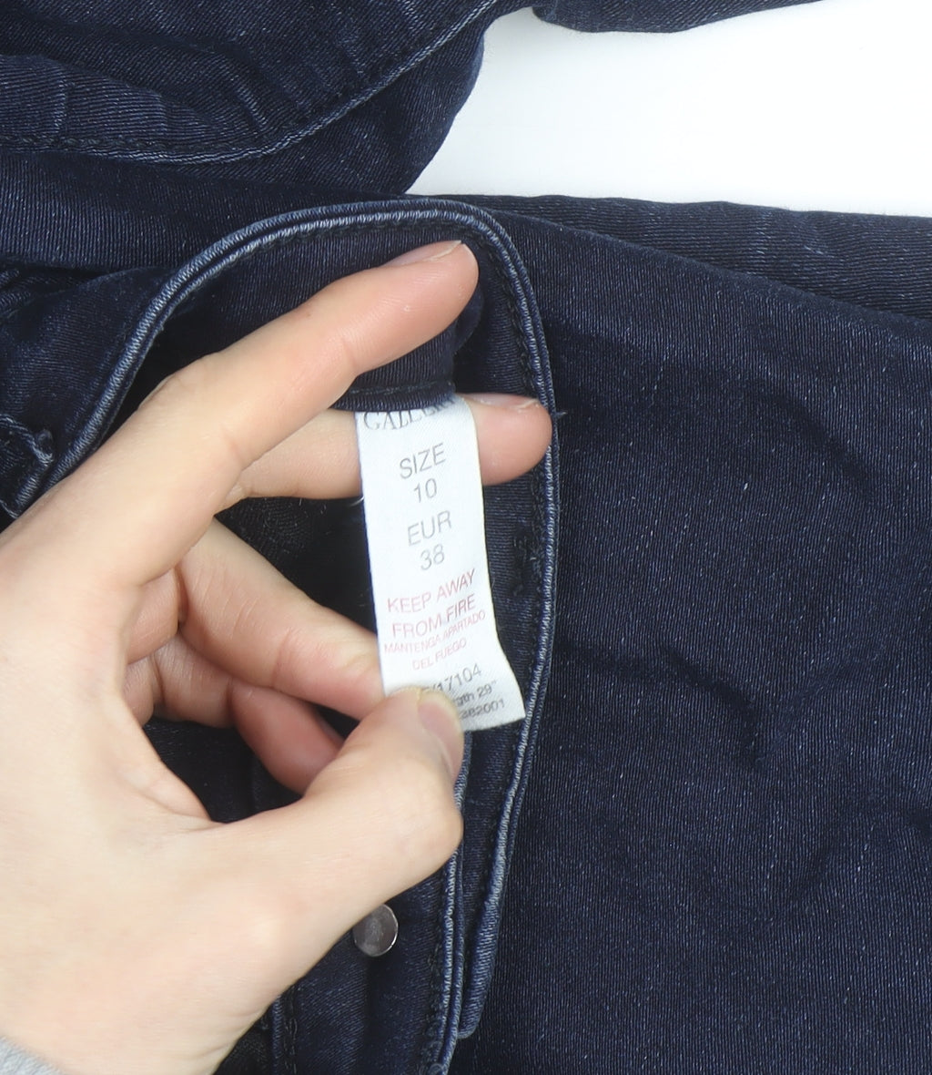Gallery Women's Blue Skinny Stretch Jeans Size 10