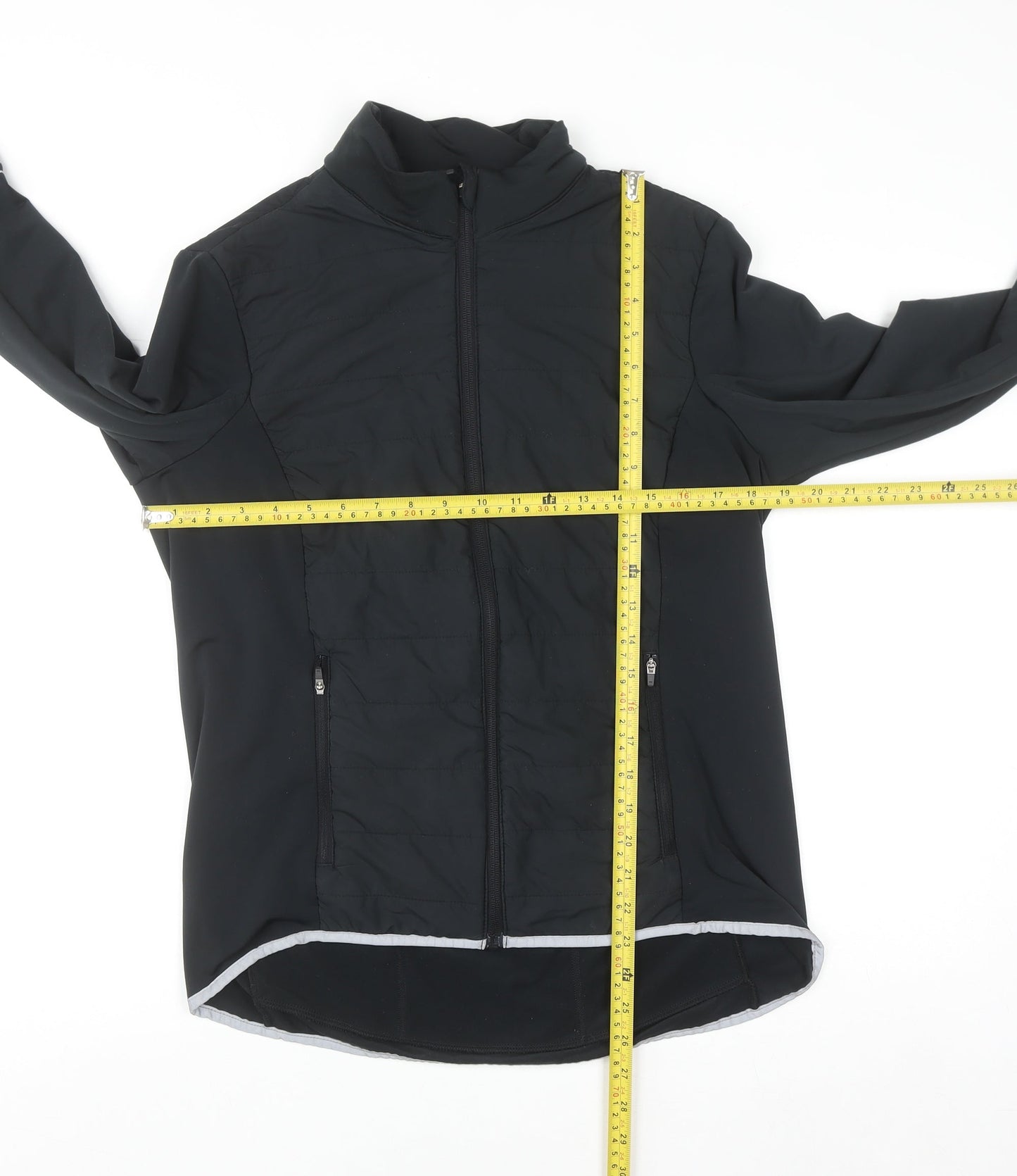Crane Women's Black Size 12/14 Windbreaker Cycling Jacket