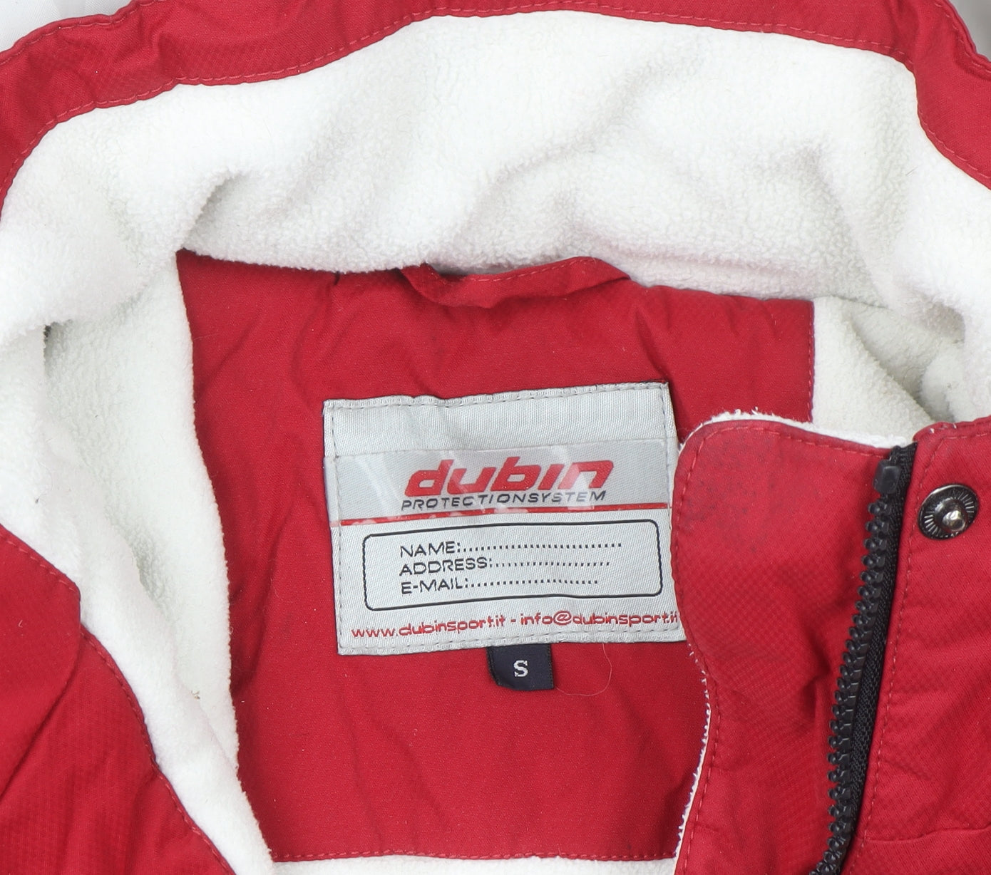Dubin Men's Red Waterproof Ski Jacket S Hooded Insulated Winter Coat