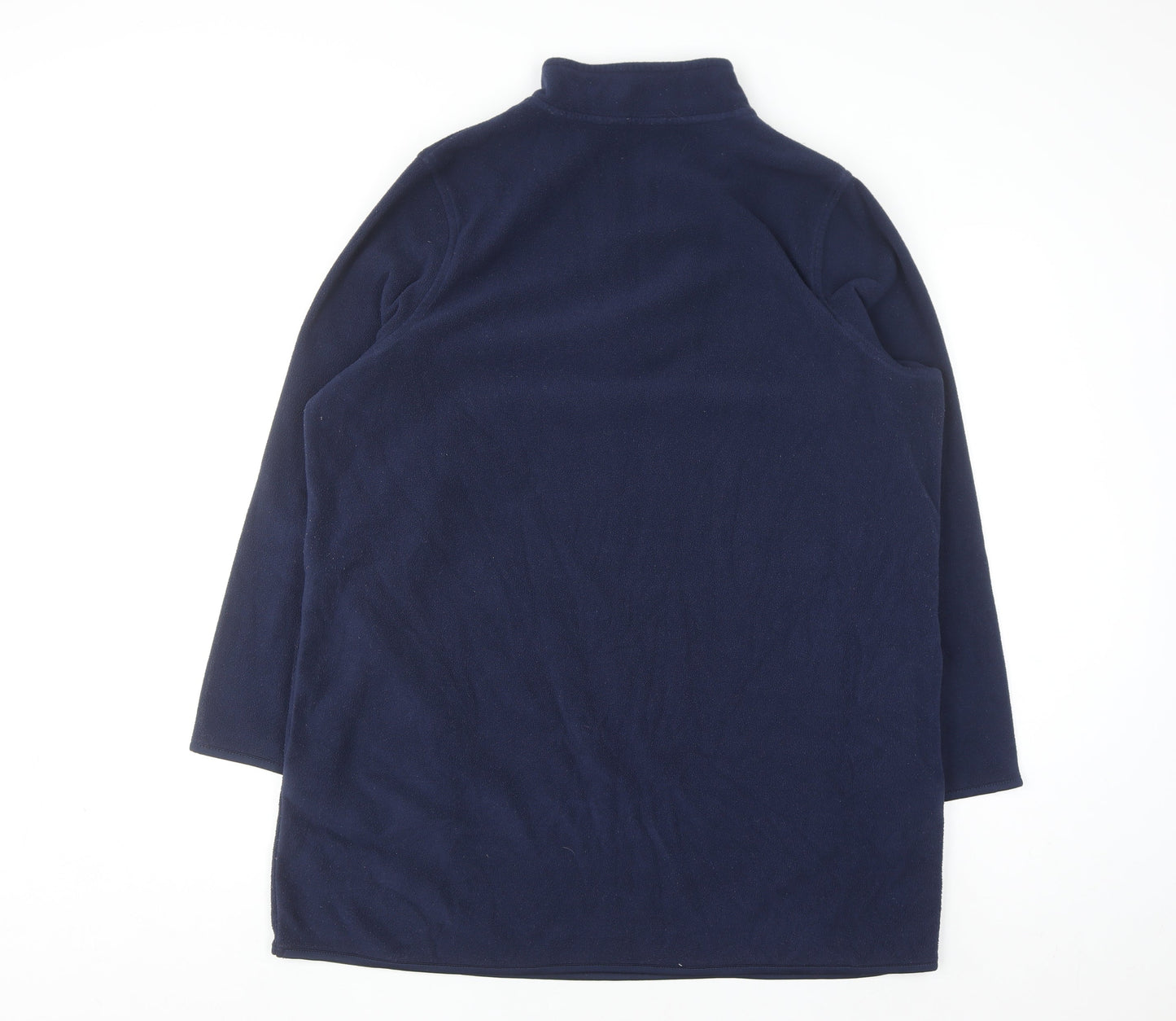 TU Woman Navy Fleece 1/2 Zip Pullover Sweatshirt Size 20