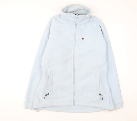 Berghaus Women’s Light Blue Full Zip Fleece Jacket Size 16