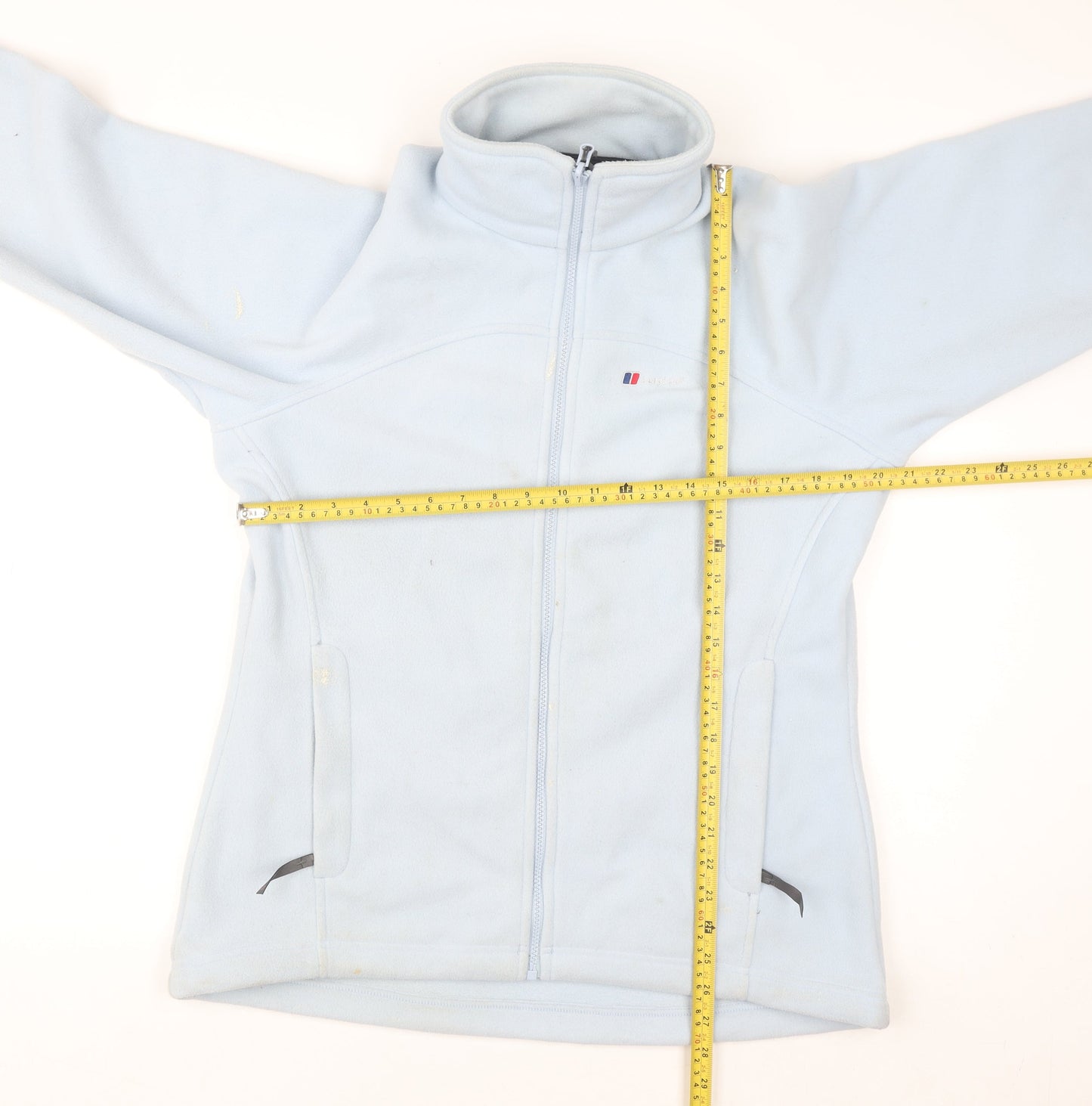 Berghaus Women’s Light Blue Full Zip Fleece Jacket Size 16
