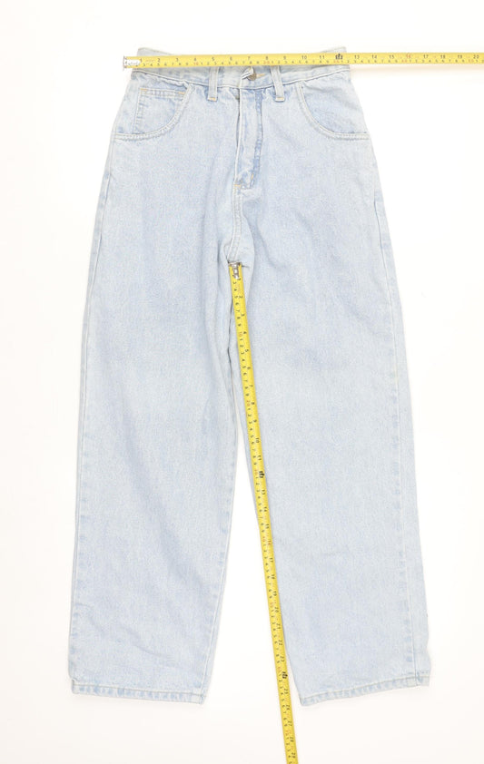 Refuge Womens Blue High Rise Mom Jeans Size 25 Relaxed Fit Denim