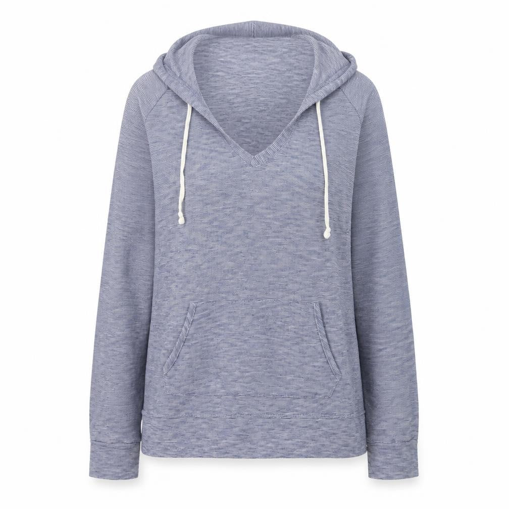 Lyla Women’s Blue Lightweight Pullover Hoodie Size L
