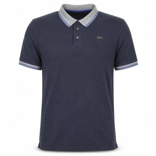 Dwyers & Co Men's Blue Collared Cotton Polo Shirt Size L