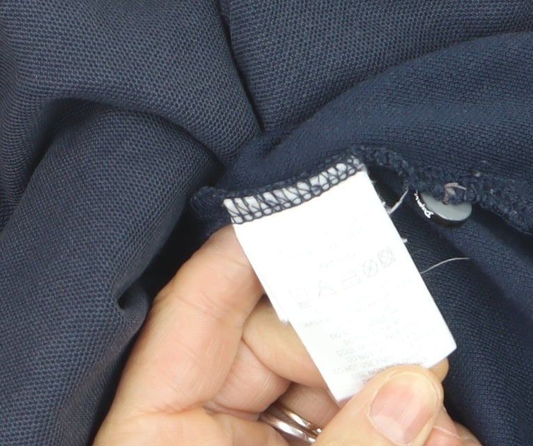 Dwyers & Co Men's Blue Collared Cotton Polo Shirt Size L