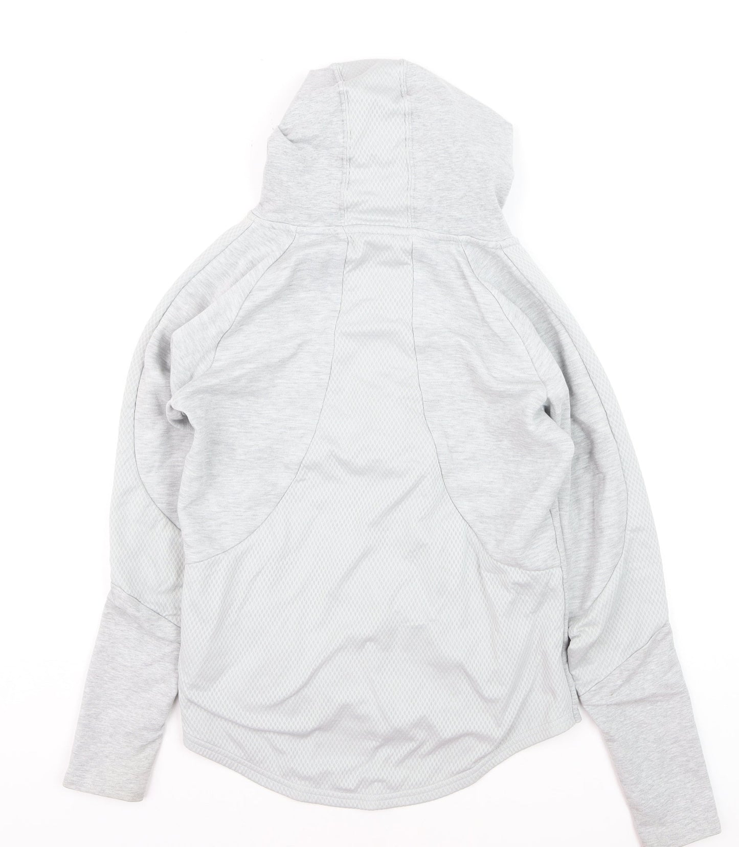 Puma Men's Grey XS Slim Fit Hooded Track Jacket