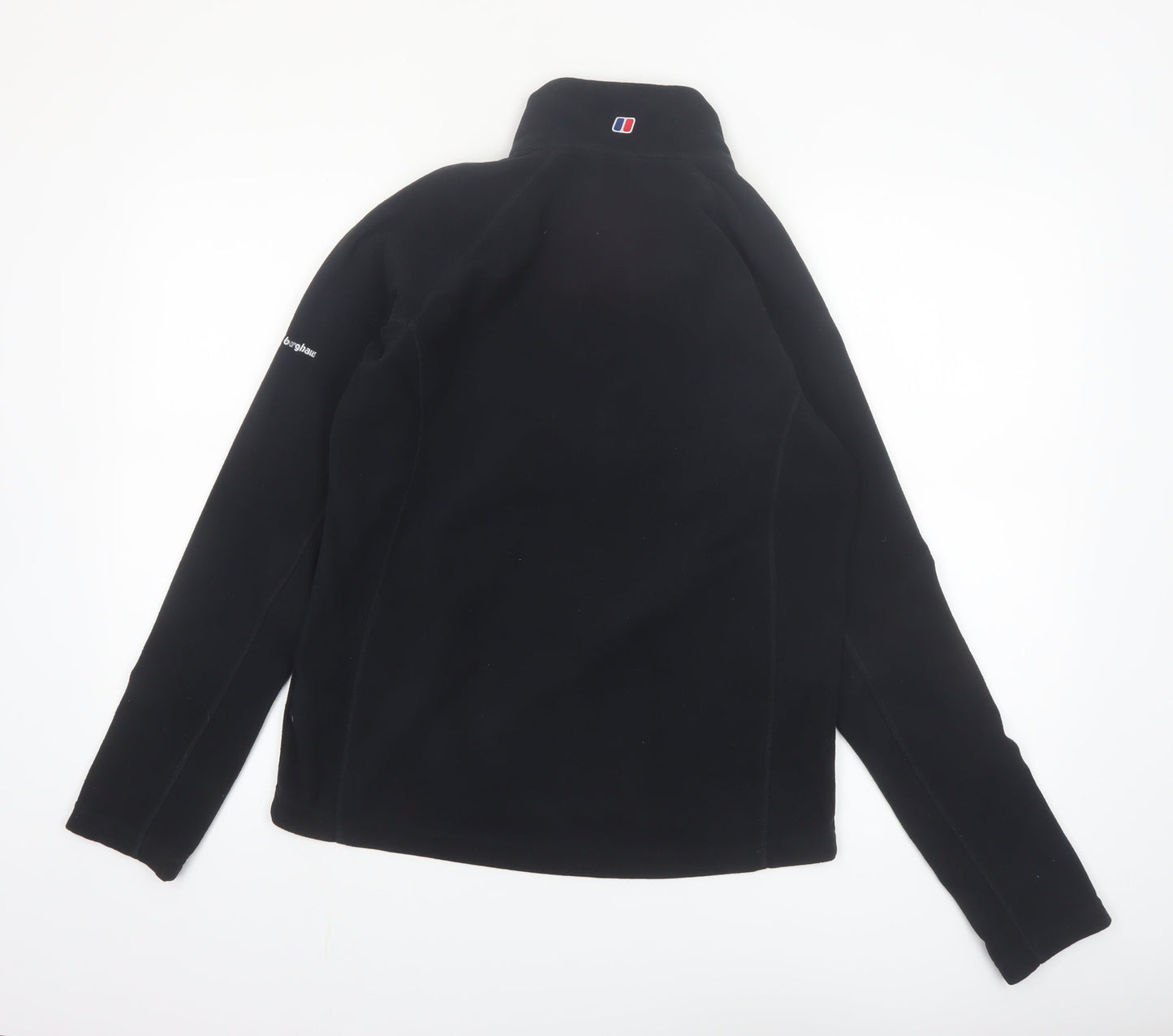 Berghaus Women Black Size 14 1/2 Zip Fleece Pullover Sweatshirt