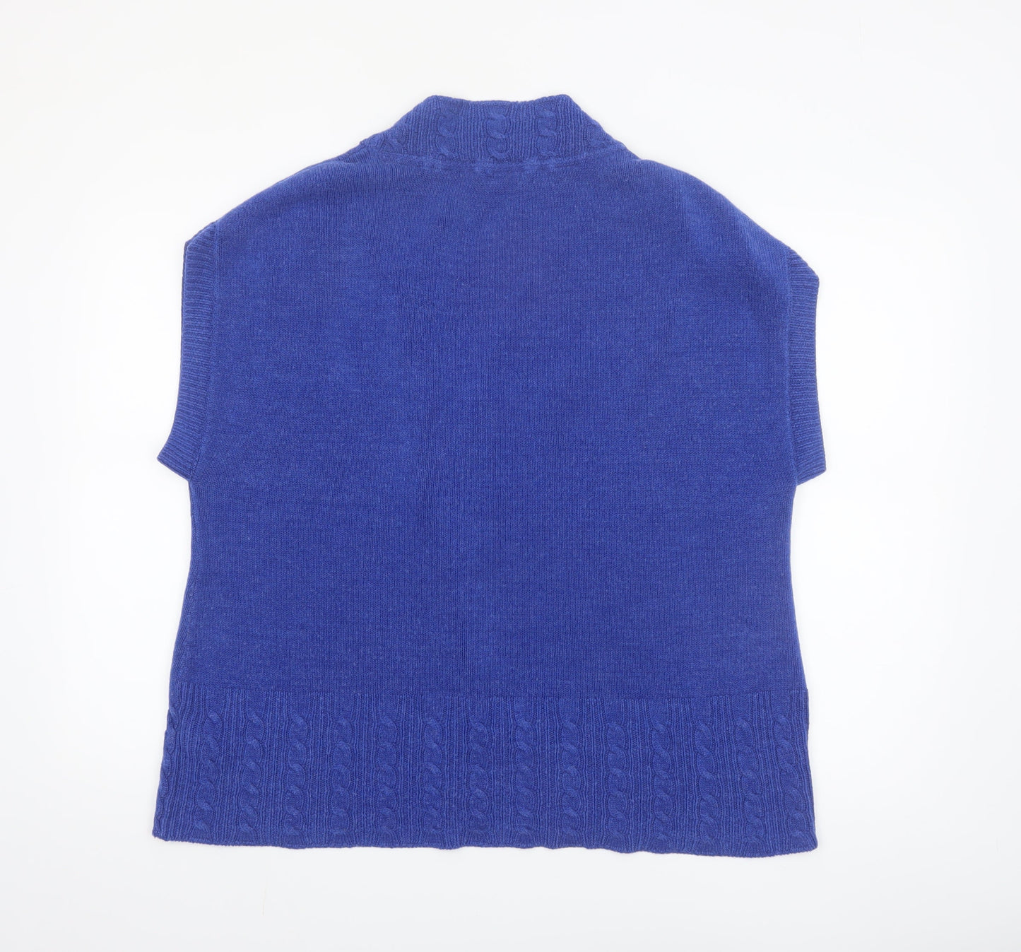 Marks and Spencer Women’s Blue Sleeveless Cardigan XL Knit