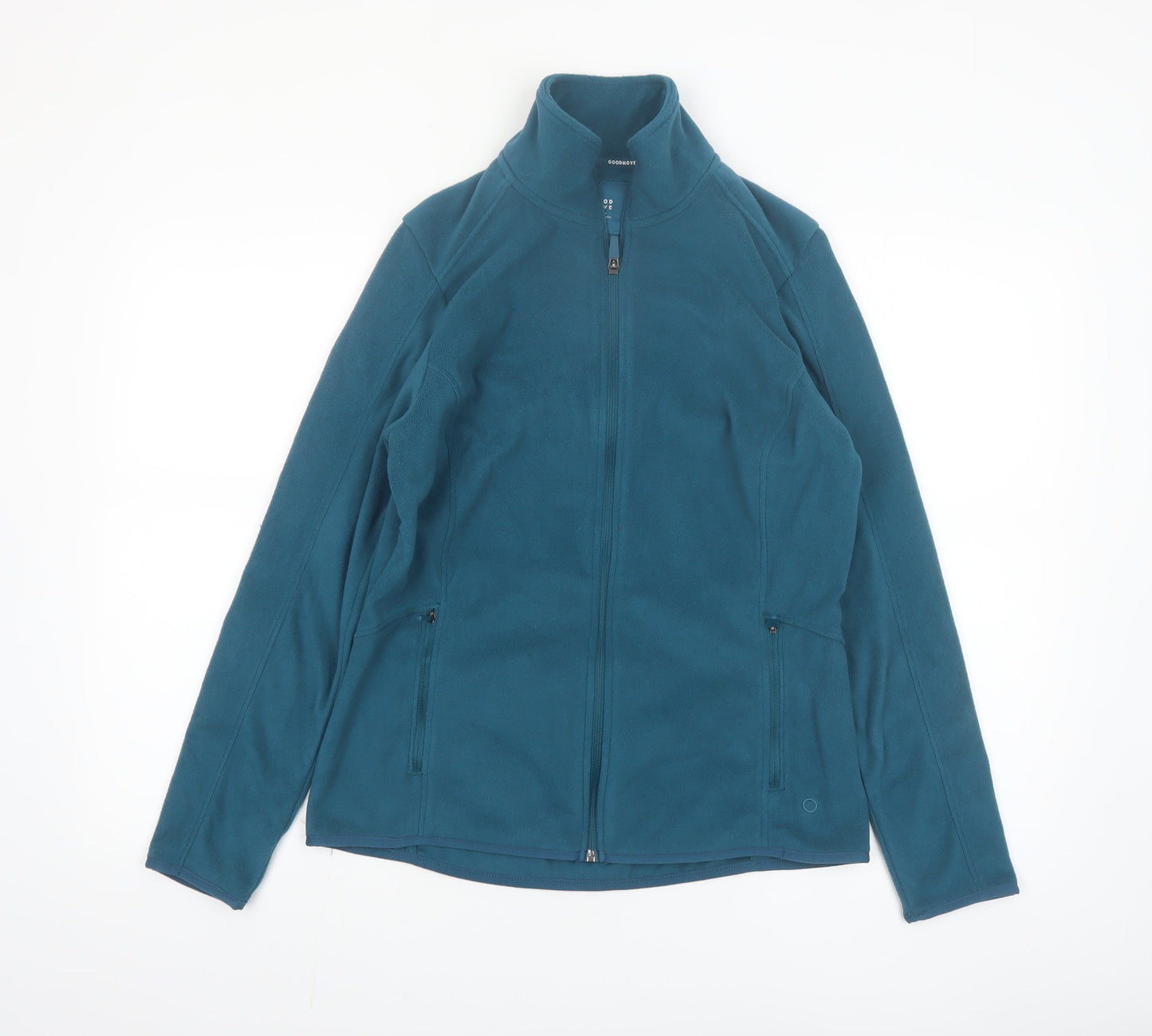 Marks and Spencer Goodmove Women's Blue Fleece Zip Jacket Size 10