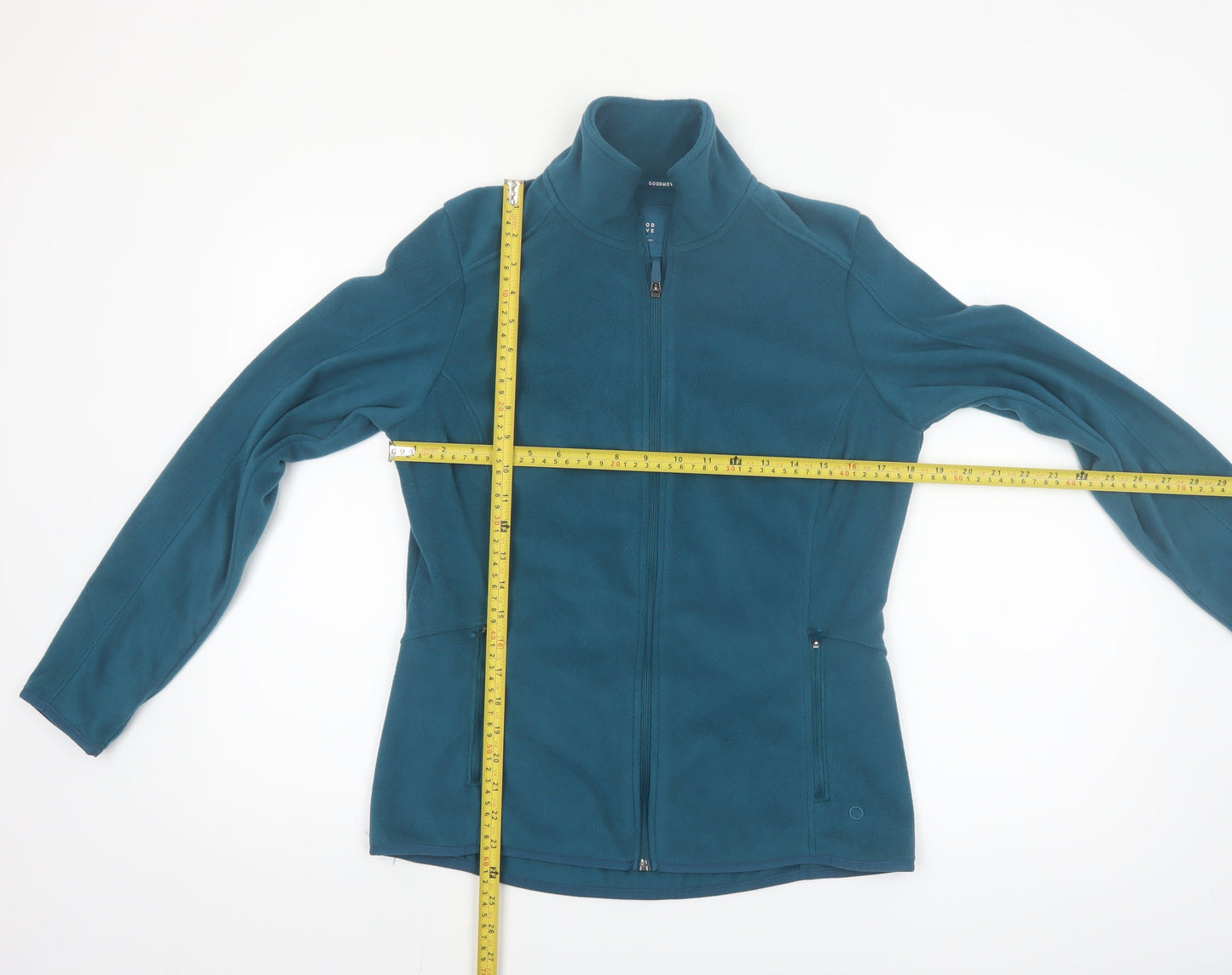 Marks and Spencer Goodmove Women's Blue Fleece Zip Jacket Size 10
