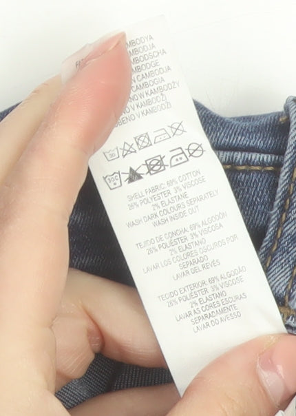 Denim Co. Women's Blue Size 16 Skinny Stretch Jeans