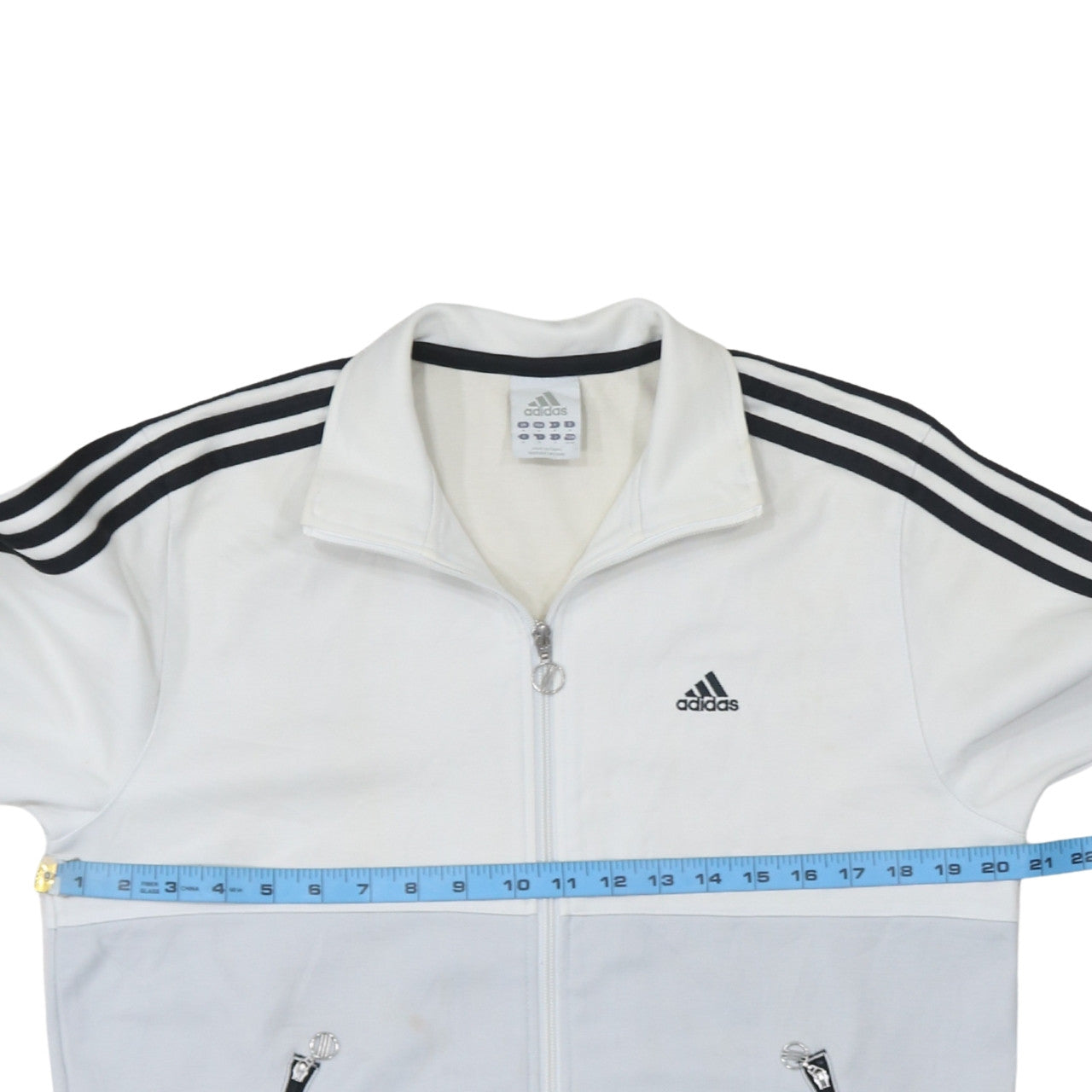 Adidas Men's Multicoloured Track Jacket M Full Zip Retro Sportswear