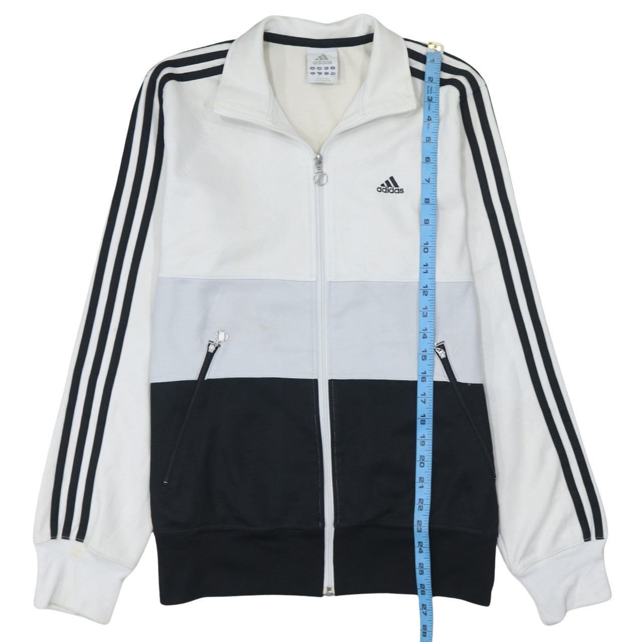 Adidas Men's Multicoloured Track Jacket M Full Zip Retro Sportswear