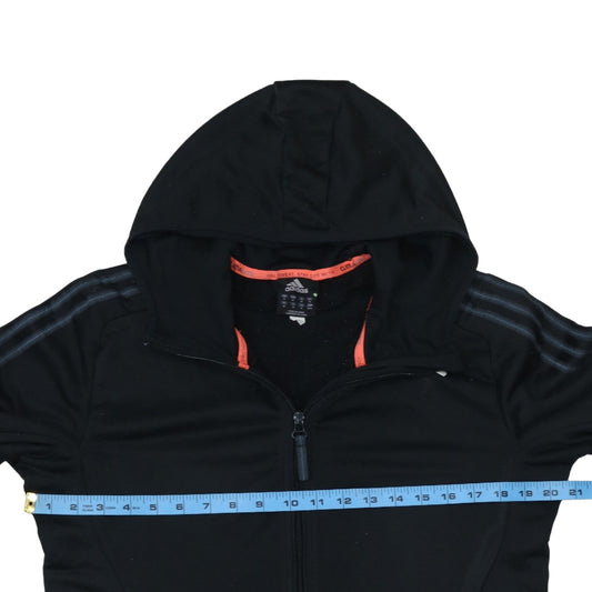 Adidas Men's Black Full Zip Hoodie Size M Sportswear