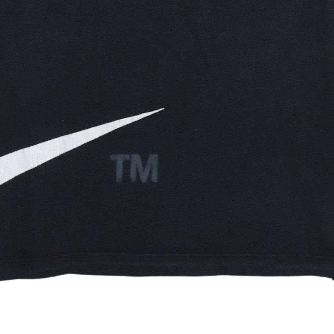 Nike Men's Black Graphic Logo Crew Neck Cotton T-Shirt Size M