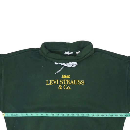 Levi Strauss & Co. Womens Green Medium Pullover Sweatshirt