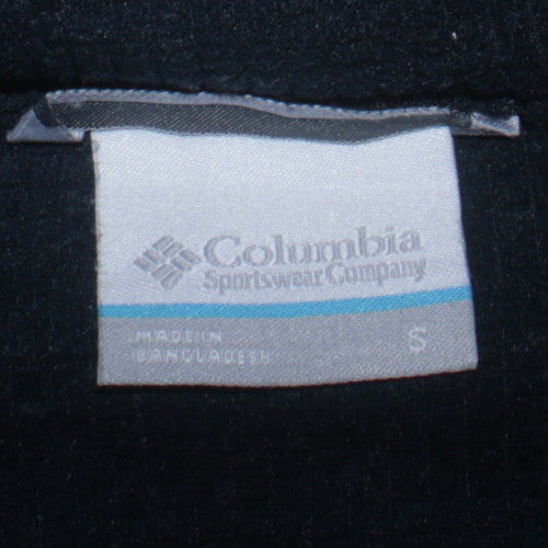 Columbia Mens Black Grey Full Zip Hooded Sweatshirt S