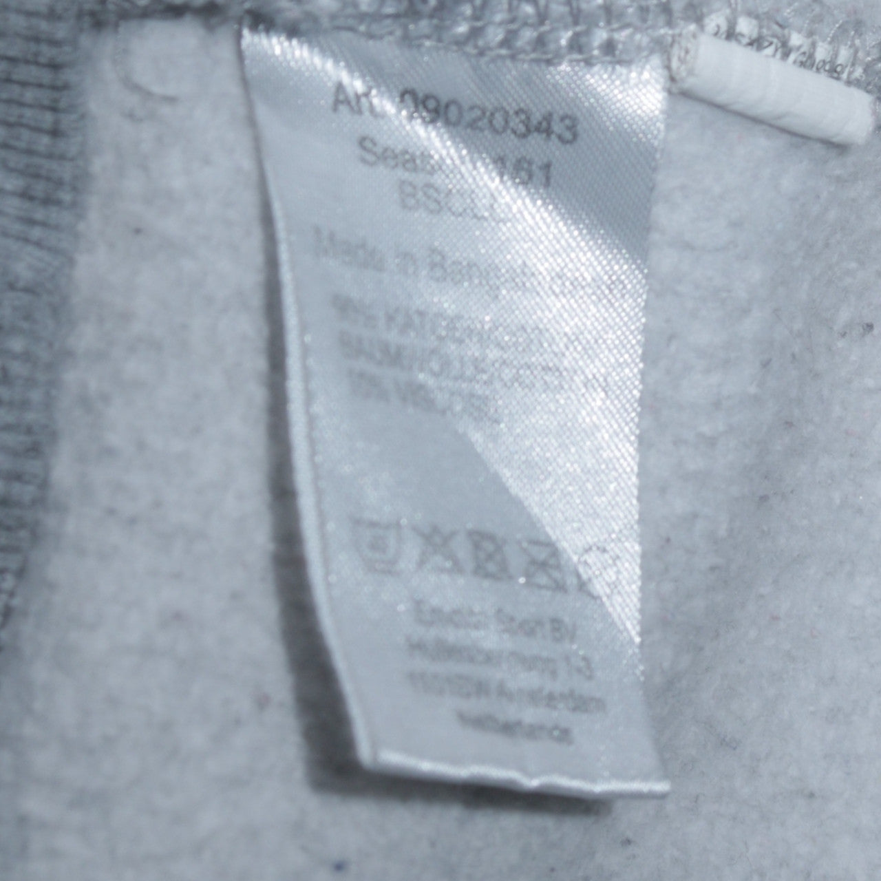 Ellesse Women’s Grey XL Pullover Hoodie with Logo Print