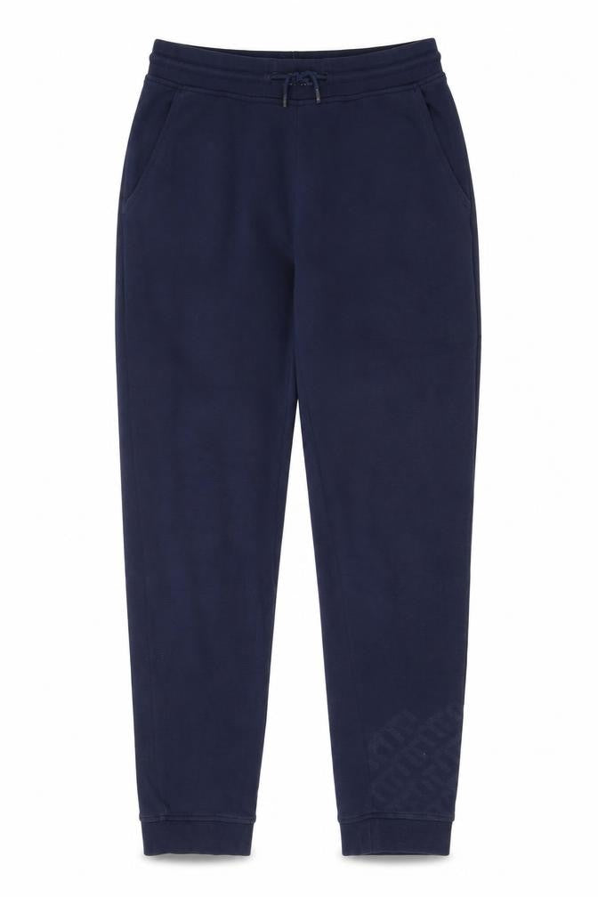 Hugo Boss Boys Blue Jogger Trousers 16 Years Elastic Waist Cotton Blend