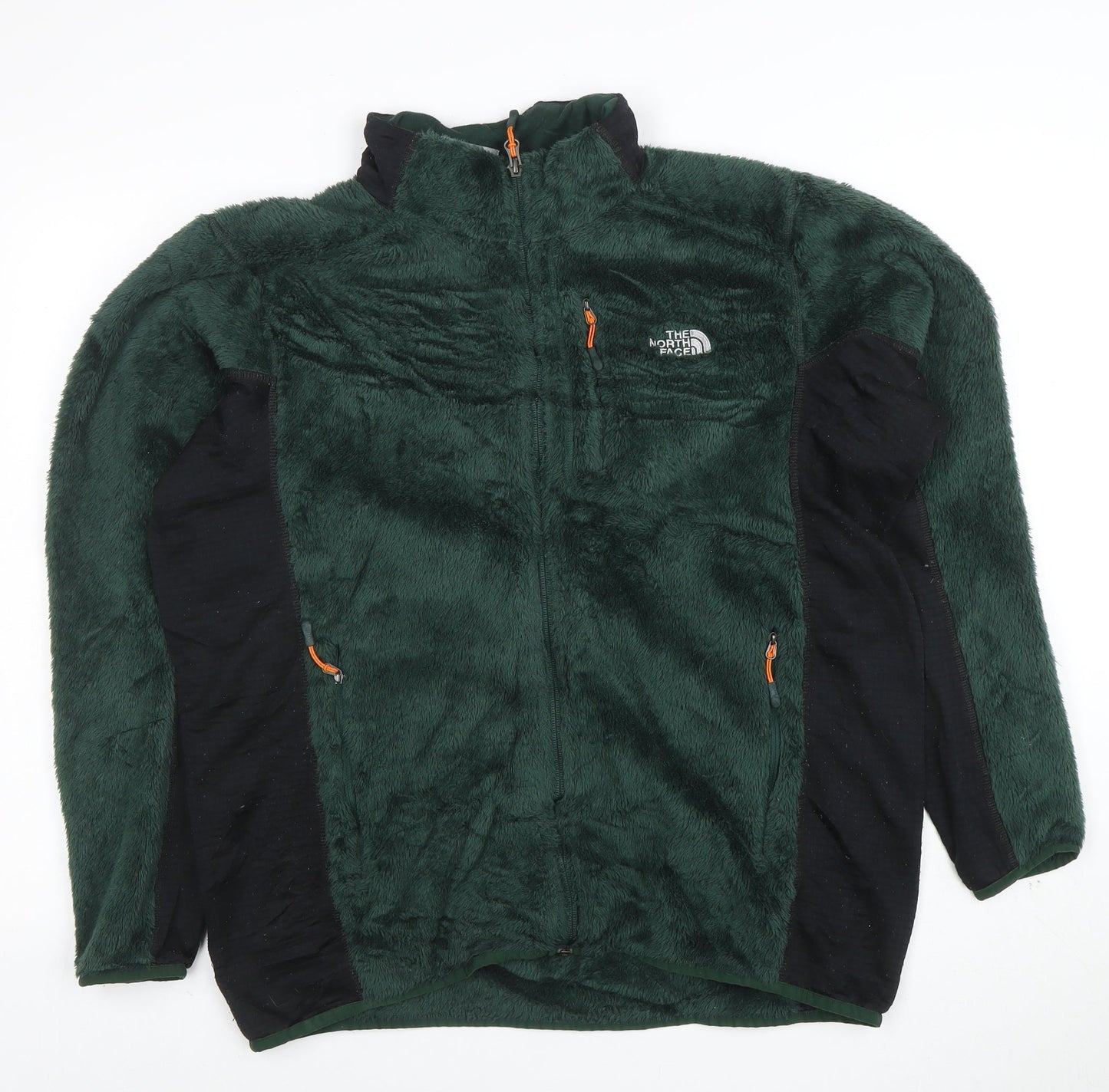 The North Face Men's Green Fleece Jacket XL Summit Series Outdoor