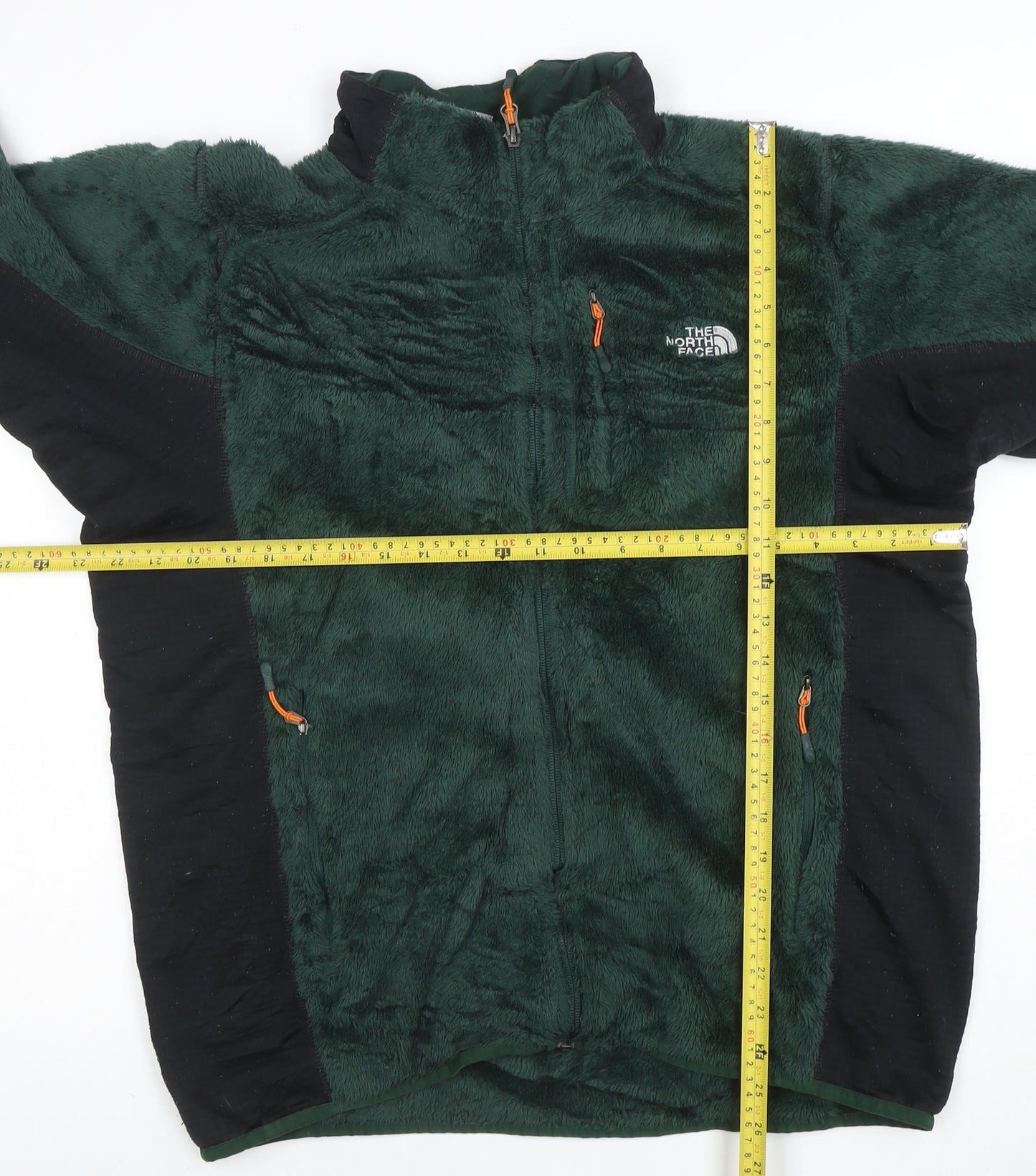 The North Face Men's Green Fleece Jacket XL Summit Series Outdoor