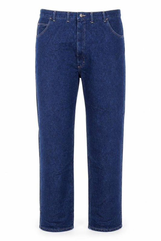Wrangler Men's Blue Straight Leg Denim Jeans 32W 32L Regular Fit