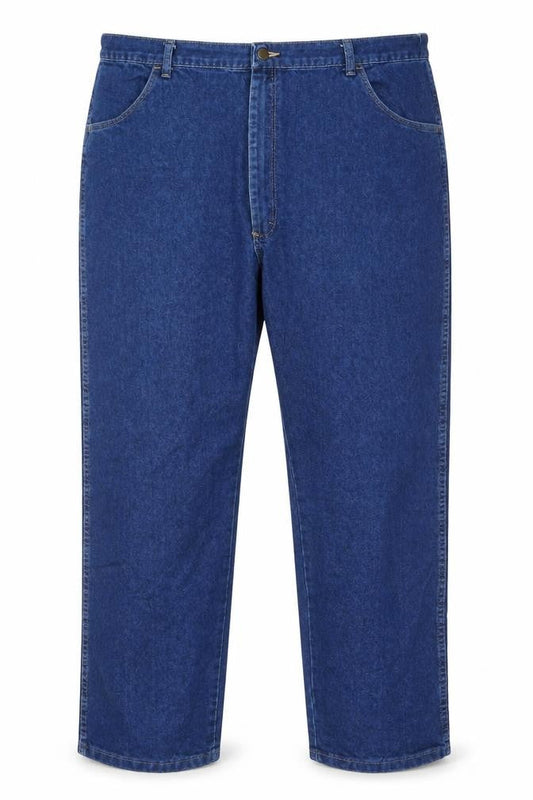 Wrangler Men's Blue 48x30 Regular Fit Denim Jeans Big & Tall