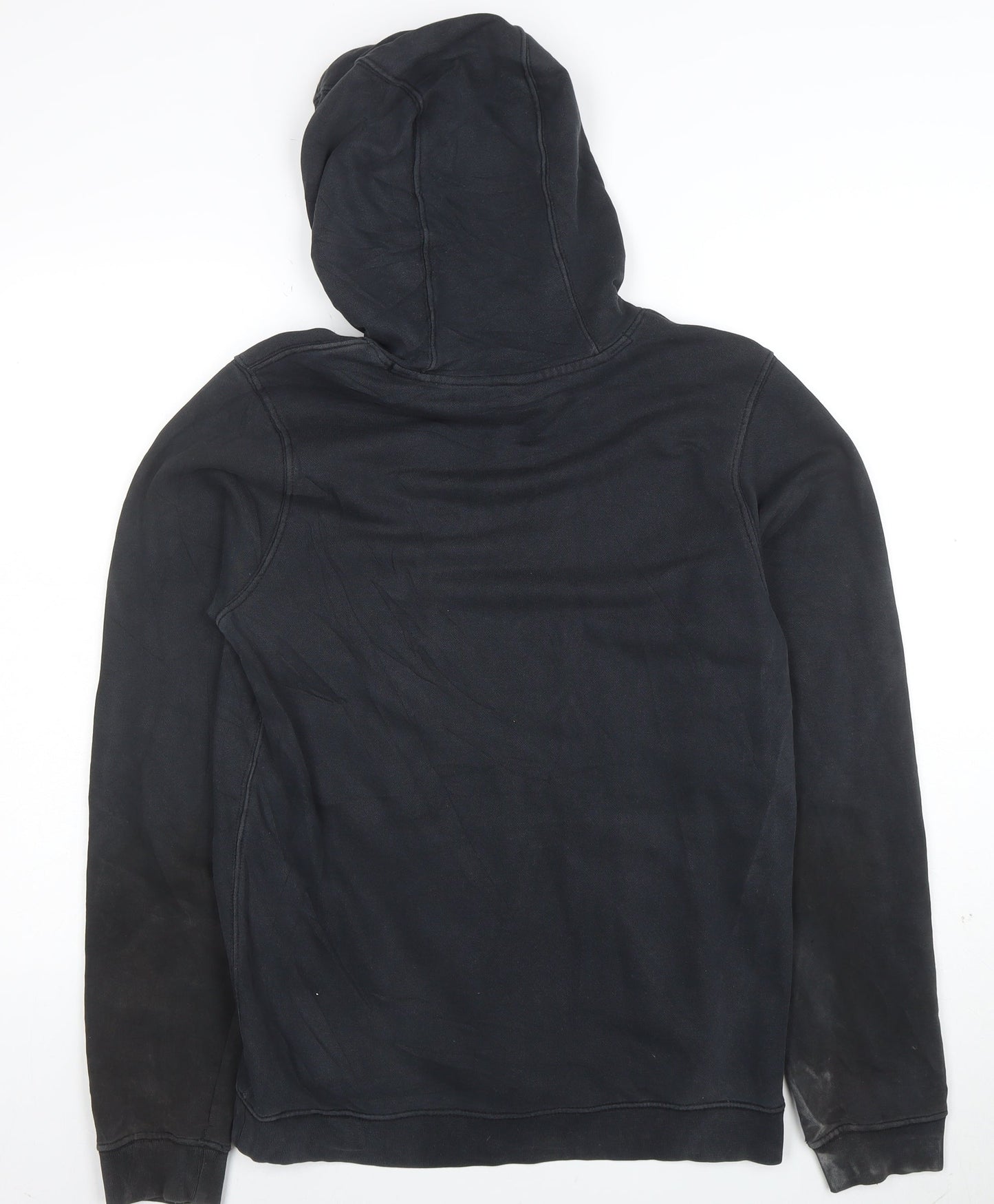 Nike Men's Black Small Pullover Hoodie with Graphic Logo