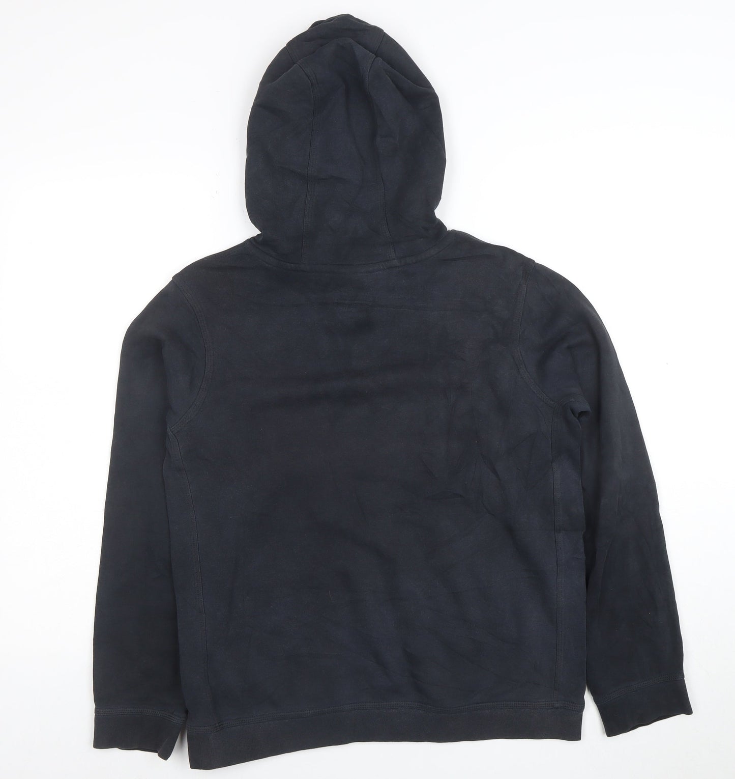 Nike Boys Black XL Pullover Hoodie Standard Fit Cotton Blend