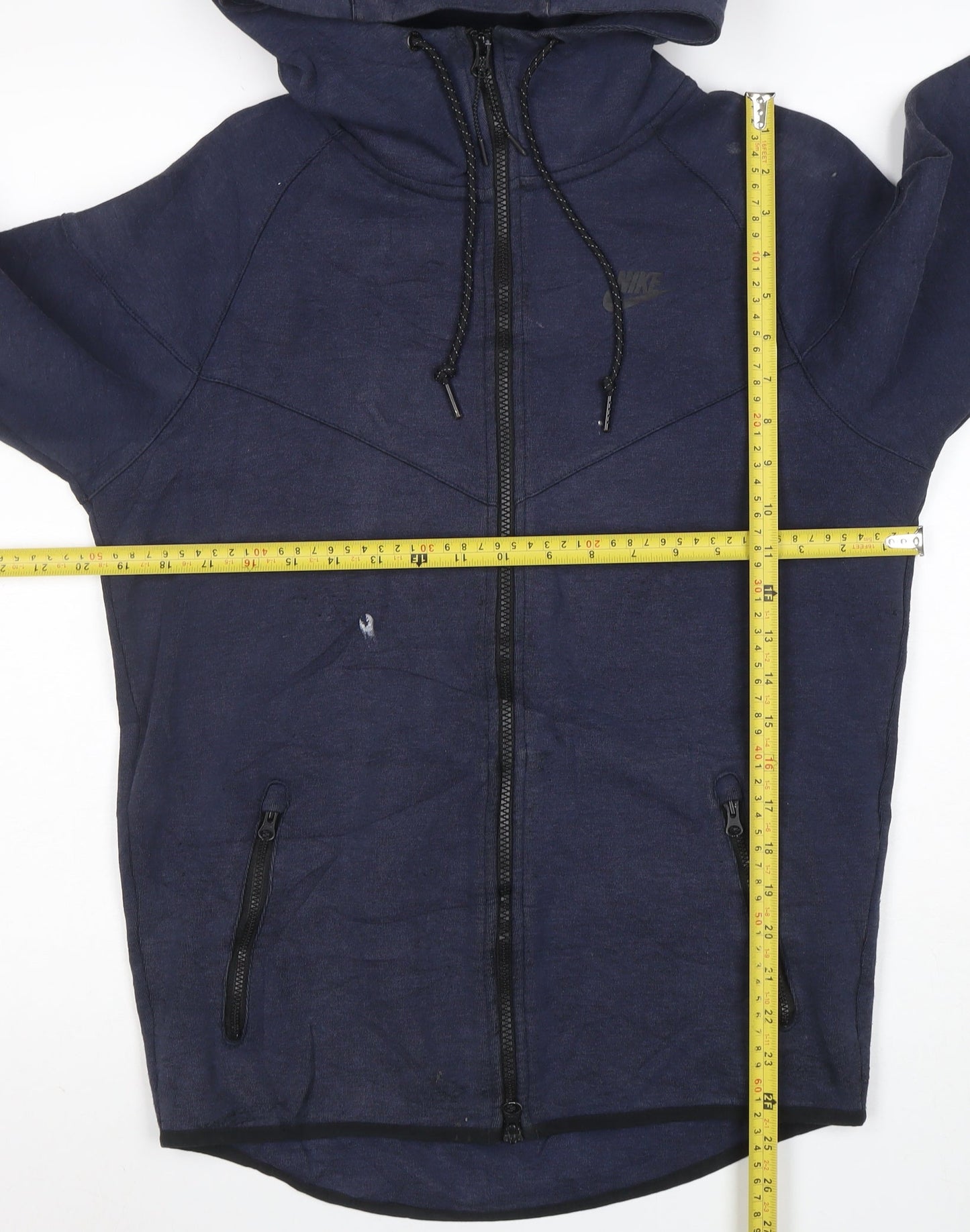 Nike Men's Blue Full Zip Hoodie Small Regular Fit